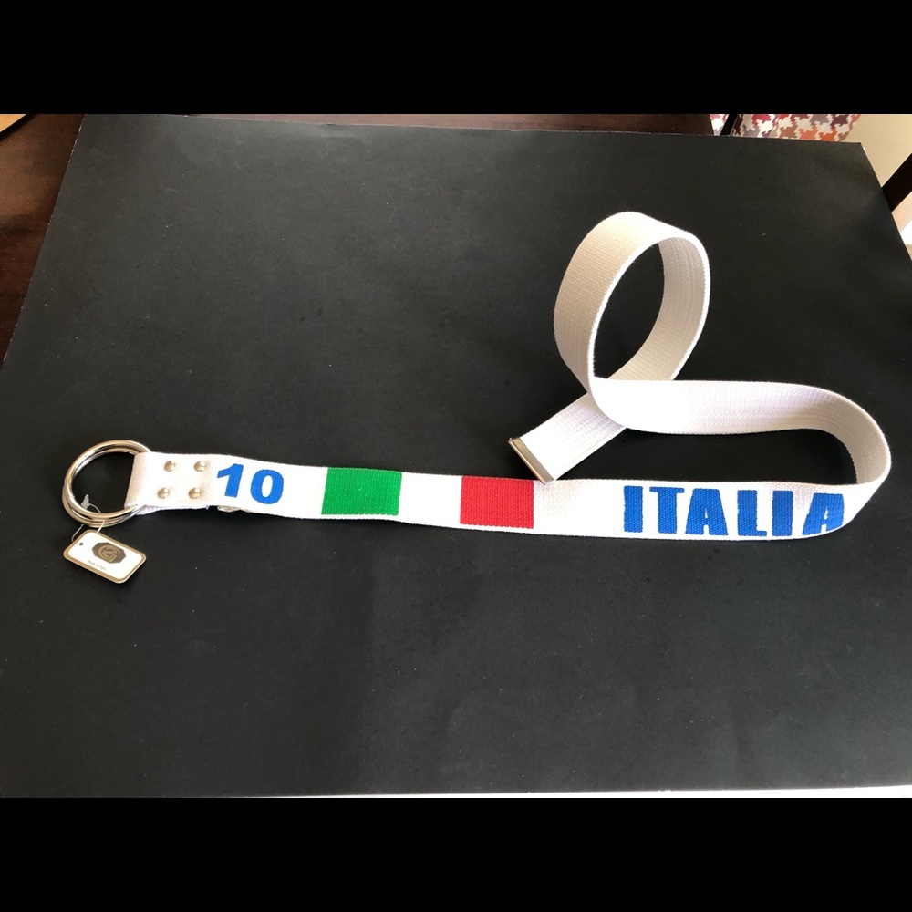 Italia Belt - Unisex Belt with Colors of Italy. NWT